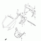 LT-A750X,Z KingQuad 750 AXi 4x4 Auto Handle cover (lt-a750x l2 e28)