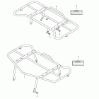LT-A750XP KingQuad 750AXi 4x4 Auto Power Steering Carrier (lt-a750xpzl2 e33)