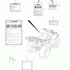 LT-F250 Ozark 250 Наклейки