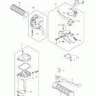 LT-A750XP KingQuad 750AXi 4x4 Auto Power Steering Рулевые переключатели