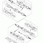 LT-A500X,Z KingQuad 500AXi 4x4 Auto Передний привод