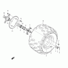 LT-Z400 QuadSport Z400 Left rear wheel (lt-z400l2)