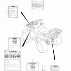 LT-A500X,Z KingQuad 500AXi 4x4 Auto Label (lt-a500xz e28)