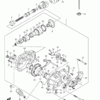 LT-A750XP KingQuad 750AXi 4x4 Auto Power Steering Редуктор передний