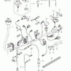 LT-A500X,Z KingQuad 500AXi 4x4 Auto Wiring harness (lt-a500x e33)