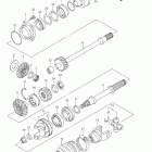 LT-A500X,Z KingQuad 500AXi 4x4 Auto Secondary drive