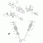 LT-F400F KingQuad 400FS 4x4 Распред вал / клапана
