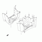 LT-A400F,Z KingQuad 400ASi 4x4 Auto Mudguard