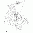 LT-A500XP KingQuad 500AXi 4x4 Auto Power Steering Топливный бак