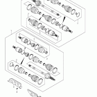 LT-A500XP KingQuad 500AXi 4x4 Auto Power Steering Передний привод