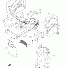 LT-A500XP KingQuad 500AXi 4x4 Auto Power Steering Front fender (lt-a500xpl2 e33)