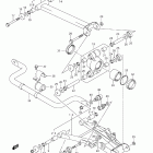 LT-A500X,Z KingQuad 500AXi 4x4 Auto Rear suspension arm (lt-a500x e33)