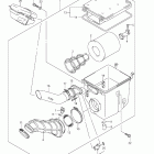 LT-Z400 QuadSport Z400 Воздухозаборник