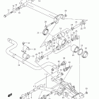 LT-A500X,Z KingQuad 500AXi 4x4 Auto Rear suspension arm (lt-a500xz e33)