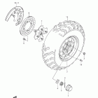 LT-A500X,Z KingQuad 500AXi 4x4 Auto Front wheel (lt-a500xz e28)