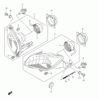 LT-A400F,Z KingQuad 400ASi 4x4 Auto Headlamp (lt-a400f e33)