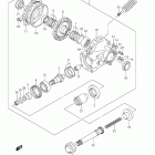 LT-F400F KingQuad 400FS 4x4 Редуктор задний