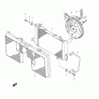 LT-Z400 QuadSport Z400 Радиатор