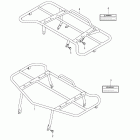 LT-A750XP KingQuad 750AXi 4x4 Auto Power Steering Carrier (lt-a750xpl2 e33)