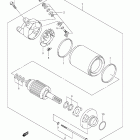 LT-A500XP KingQuad 500AXi 4x4 Auto Power Steering Стартер электрический