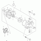 LT-A750XP KingQuad 750AXi 4x4 Auto Power Steering Водяной насос