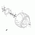 LT-Z400 QuadSport Z400 Left rear wheel (lt-z400zl2)