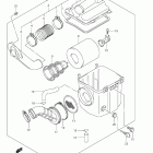 LT-F400F KingQuad 400FS 4x4 Воздухозаборник
