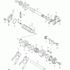 LT-A750XP KingQuad 750AXi 4x4 Auto Power Steering Механизм  переключения передач