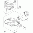 LT-A750XP KingQuad 750AXi 4x4 Auto Power Steering Headlamp (lt-a750xpl2 e33)