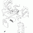 LT-A500XP KingQuad 500AXi 4x4 Auto Power Steering Front fender (lt-a500xpzl2 e33)