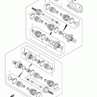 LT-A500XP KingQuad 500AXi 4x4 Auto Power Steering Задний привод