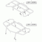 LT-A750XP KingQuad 750AXi 4x4 Auto Power Steering Carrier (lt-a750xpl2 e28)