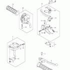 LT-A500X,Z KingQuad 500AXi 4x4 Auto Рулевые переключатели