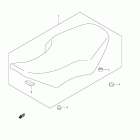 LT-Z400 QuadSport Z400 Seat (lt-z400l2)