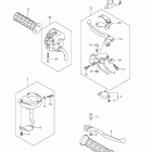 LT-A500XP KingQuad 500AXi 4x4 Auto Power Steering Рулевые переключатели