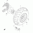 LT-F400F KingQuad 400FS 4x4 Переднее колесо