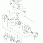 LT-Z400 QuadSport Z400 Коленвал