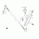 LT-Z400 QuadSport Z400 Рулевая , поворотный кулак