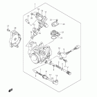 LT-F400F KingQuad 400FS 4x4 Корпус Дросселя