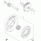 LT-Z400 QuadSport Z400 Муфта стартера