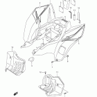 LT-Z400 QuadSport Z400 Rear fender (lt-z400l2)