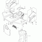 LT-A500X,Z KingQuad 500AXi 4x4 Auto Переднее крыло (lt-a500x e28)