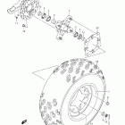 LT-Z400 QuadSport Z400 Front wheel (lt-z400zl2)