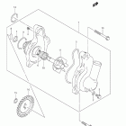 LT-Z400 QuadSport Z400 Водяной насос