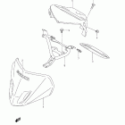 LT-A500X,Z KingQuad 500AXi 4x4 Auto Handle cover (lt-a500xz e33)