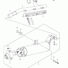 LT-Z400 QuadSport Z400 Глушитель