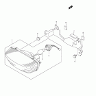 LT-F250 Ozark 250 Rear combination