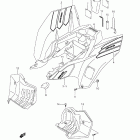 LT-Z400 QuadSport Z400 Rear fender (lt-z400zl2)