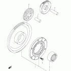 LT-A500XP KingQuad 500AXi 4x4 Auto Power Steering Муфта стартера