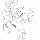 LT-A500X,Z KingQuad 500AXi 4x4 Auto Переднее крыло (lt-a500x e33)